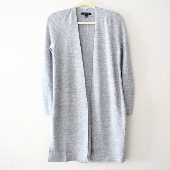 Ann Taylor Sweaters - Ann Taylor Marled Long Line Open Cardigan Duster